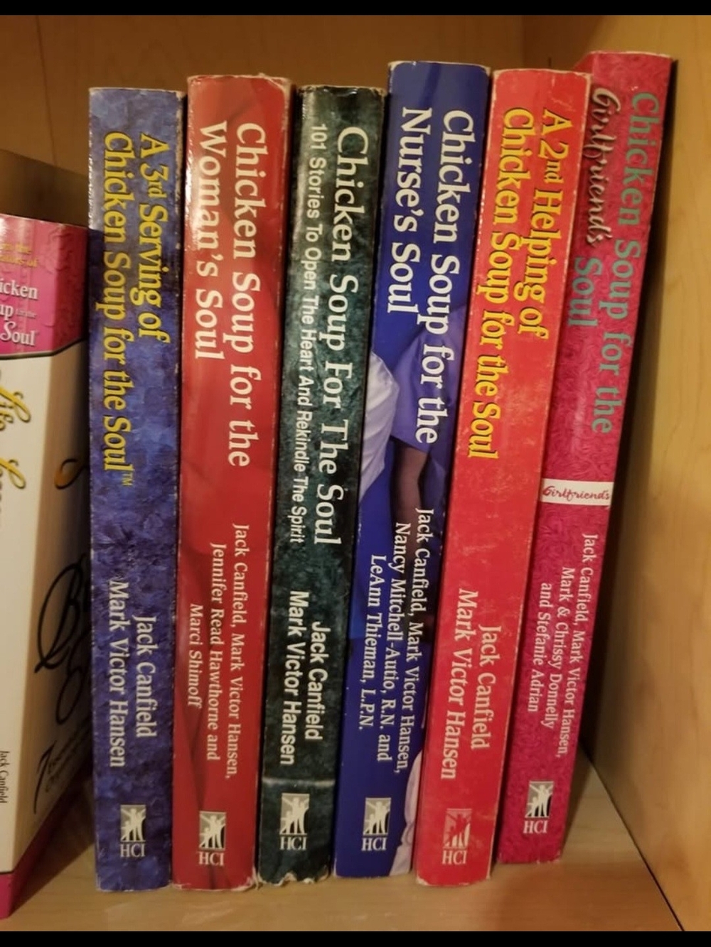 Bundle Of 7 Chicken Soup For The Soul Books